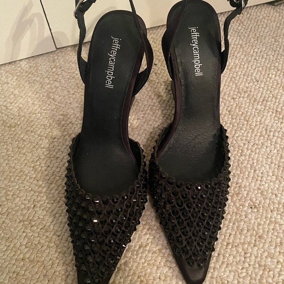 Jeffrey Campbell shiner slingbacks - Picture 2 of 8